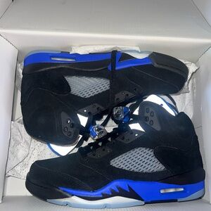 Jordan 5 racer blue size 9 brand new